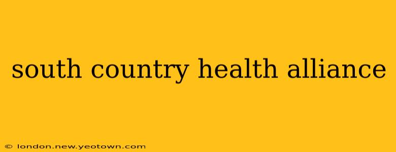 south country health alliance