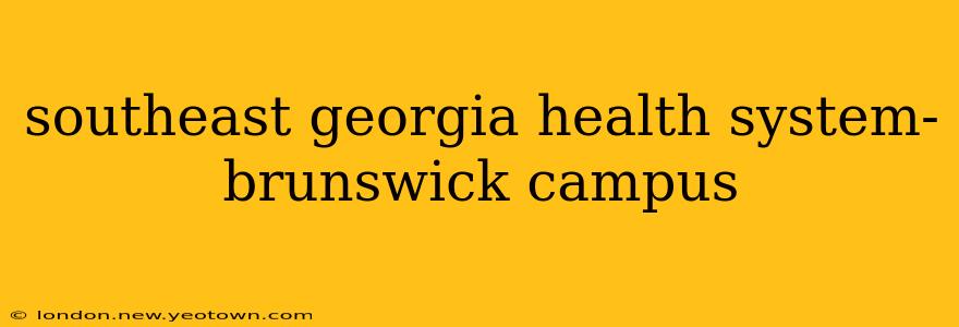 southeast georgia health system-brunswick campus