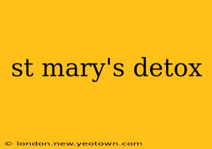st mary's detox
