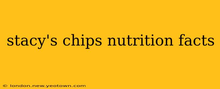 stacy's chips nutrition facts