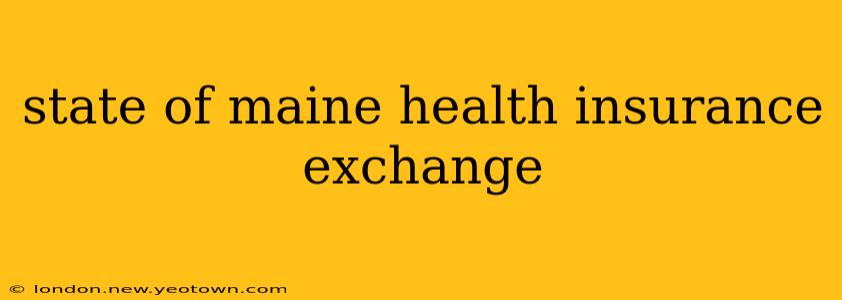 state of maine health insurance exchange