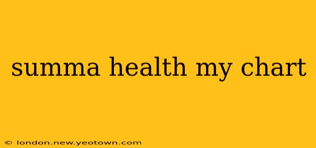 summa health my chart