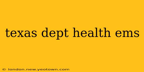 texas dept health ems