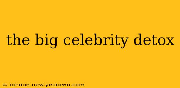 the big celebrity detox