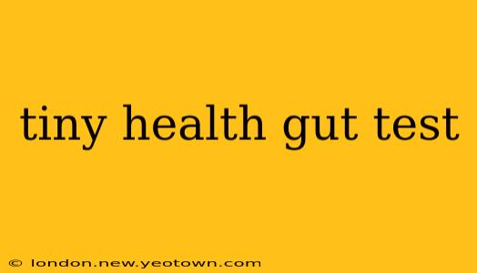 tiny health gut test