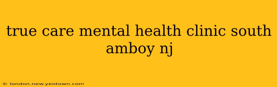 true care mental health clinic south amboy nj