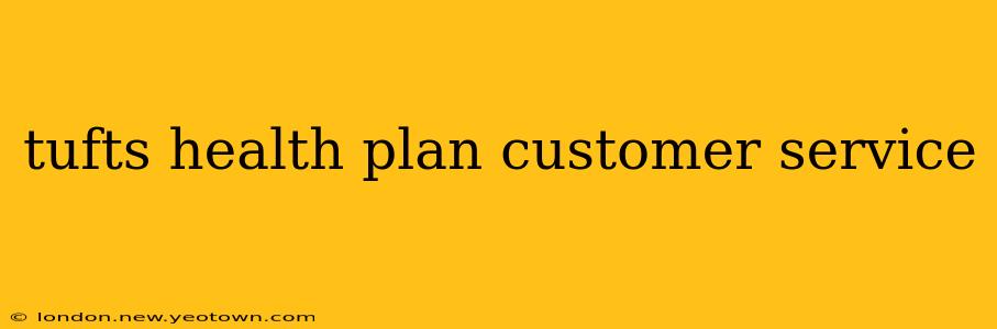tufts health plan customer service