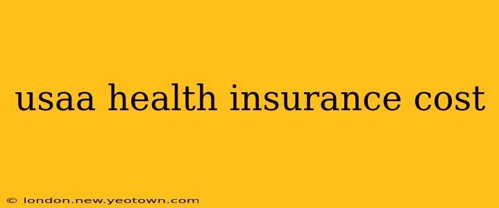 usaa health insurance cost