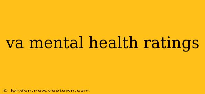 va mental health ratings