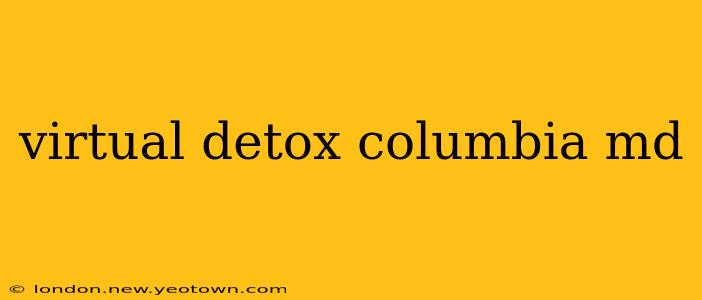 virtual detox columbia md