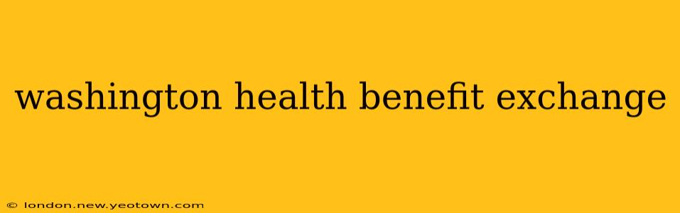 washington health benefit exchange