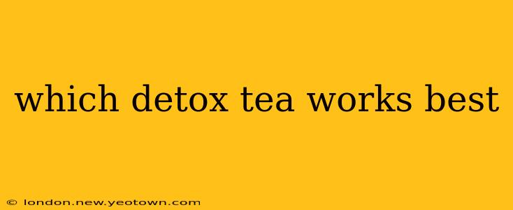 which detox tea works best
