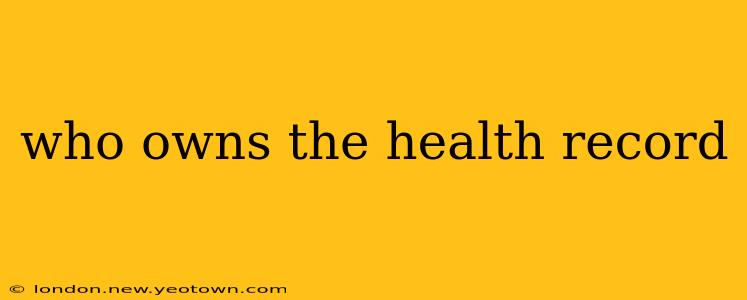 who owns the health record