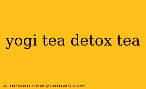 yogi tea detox tea