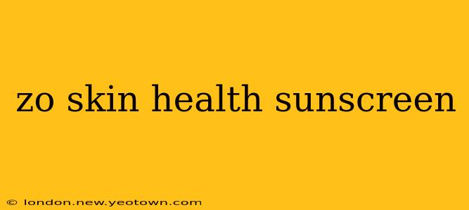 zo skin health sunscreen